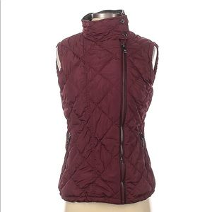 Nordstrom Marc New York Puffer Vest Size M with Leather Detail
